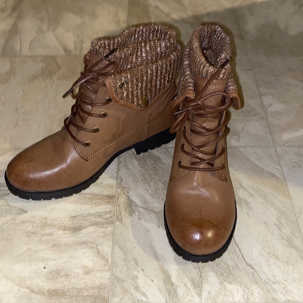 Brown boots